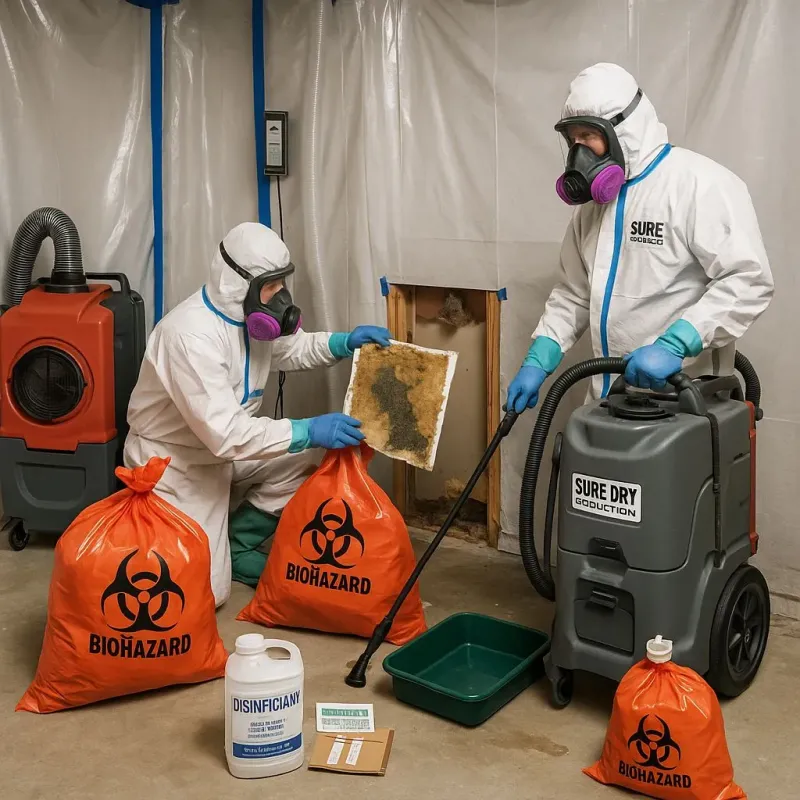 Contaminated Water Handling Protocols process in Canton, MA